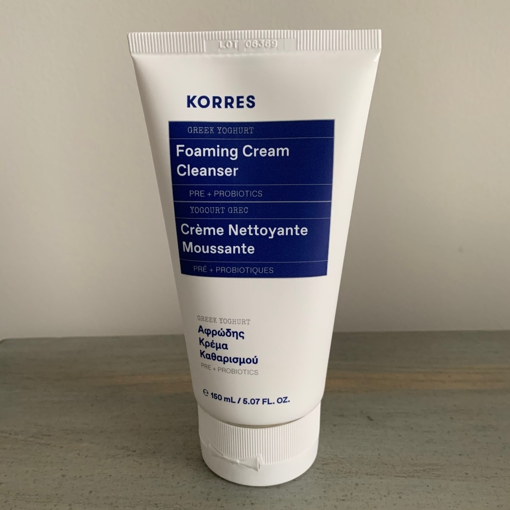KORRES Foaming Cream Cleanser (FULL SIZE/NEW)